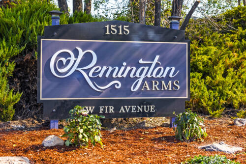 Remington Arms Entrance Sign